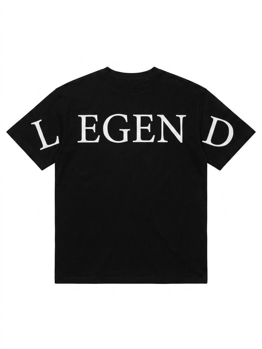 Camiseta legend negra