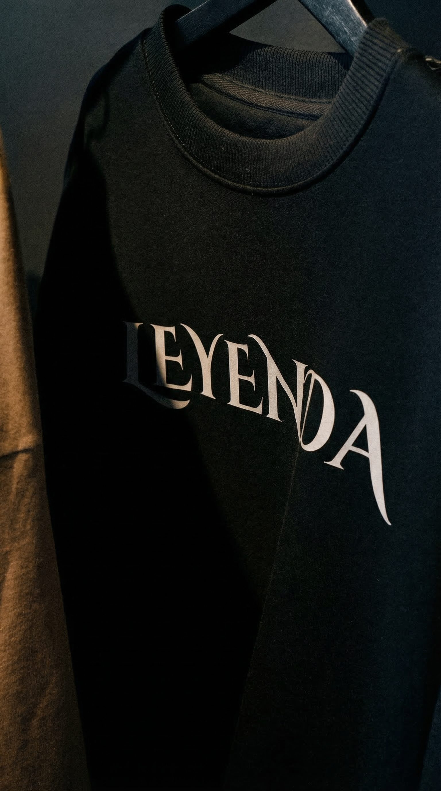 Sudadera sin capucha leyenda